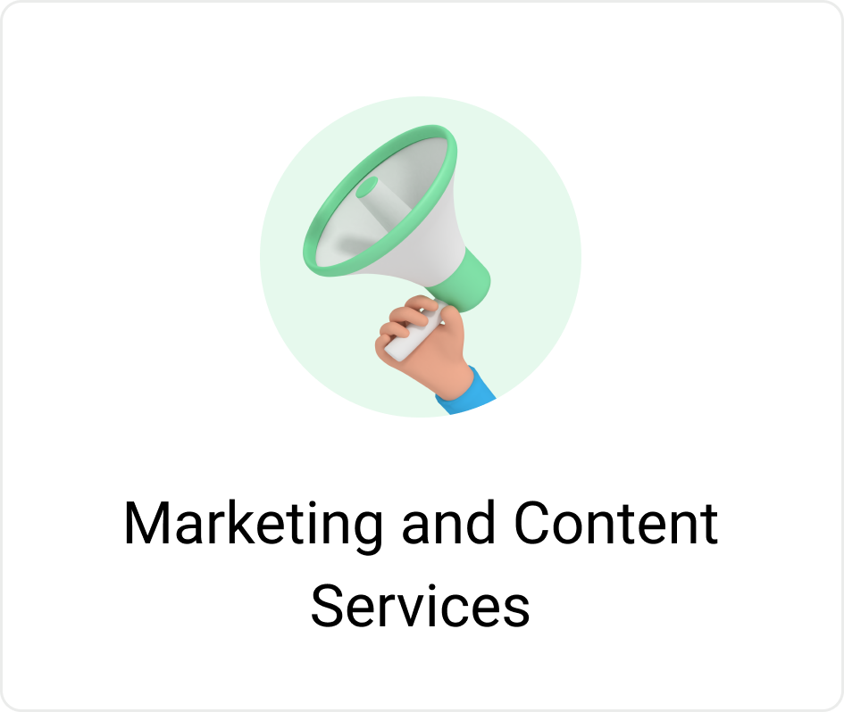 Marketing and content services