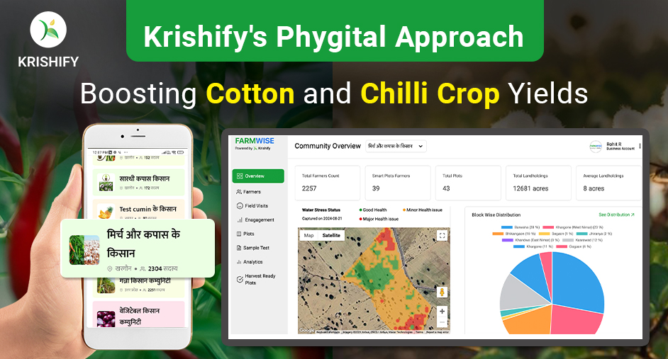 Krishify’s Phygital Approach: Boosting Cotton and Chilli Crop Yields in Madhya Pradesh